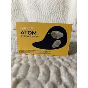 Audien ATOM Rechargeable Hearing Amplifier to Aid and Assist OTC Hearing